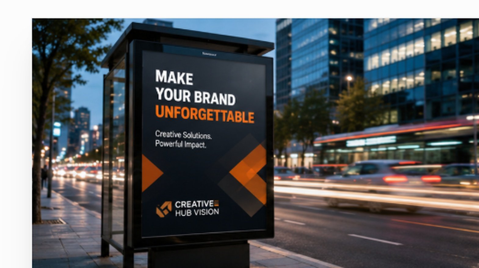 Advertising and branding by Creative Hub Vision