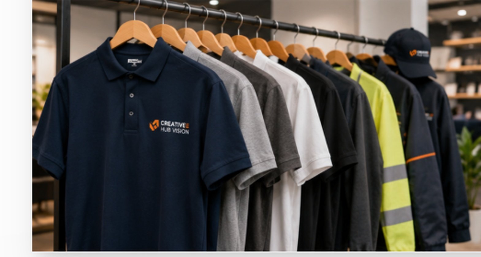 Corporate and promotional uniforms by Creative Hub Vision