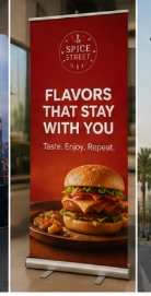 Retail Roll-Up Banner