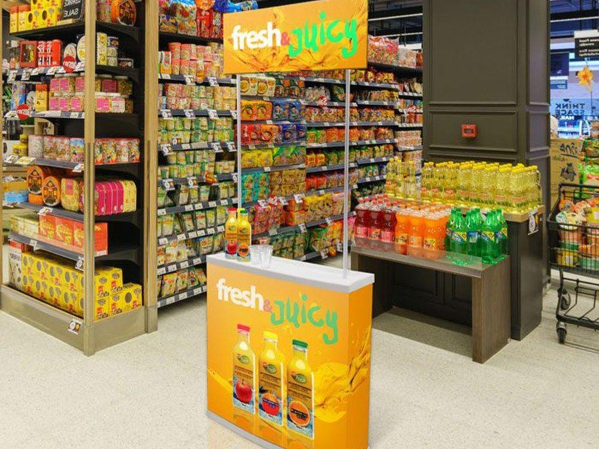Branded Counter Display