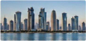 Qatar skyline