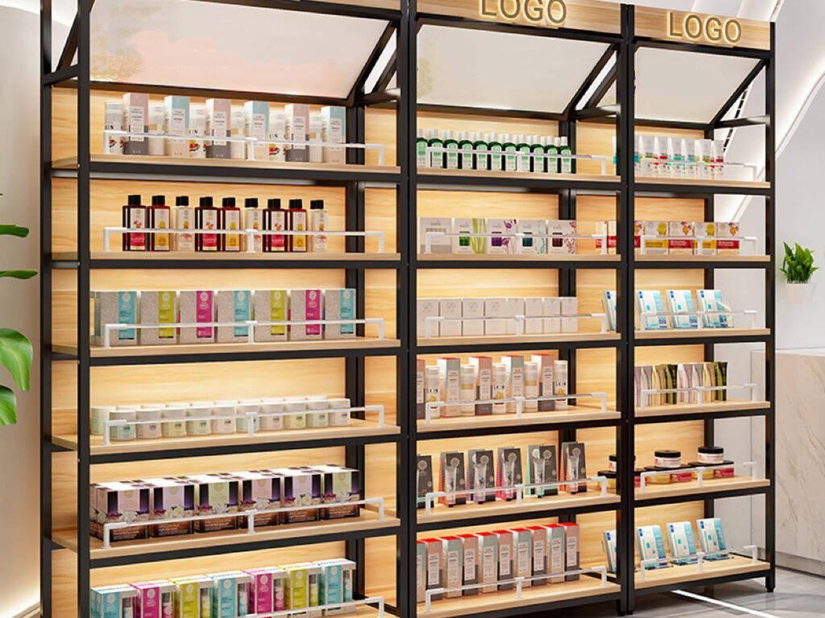 Branded Logo Shelving Unit