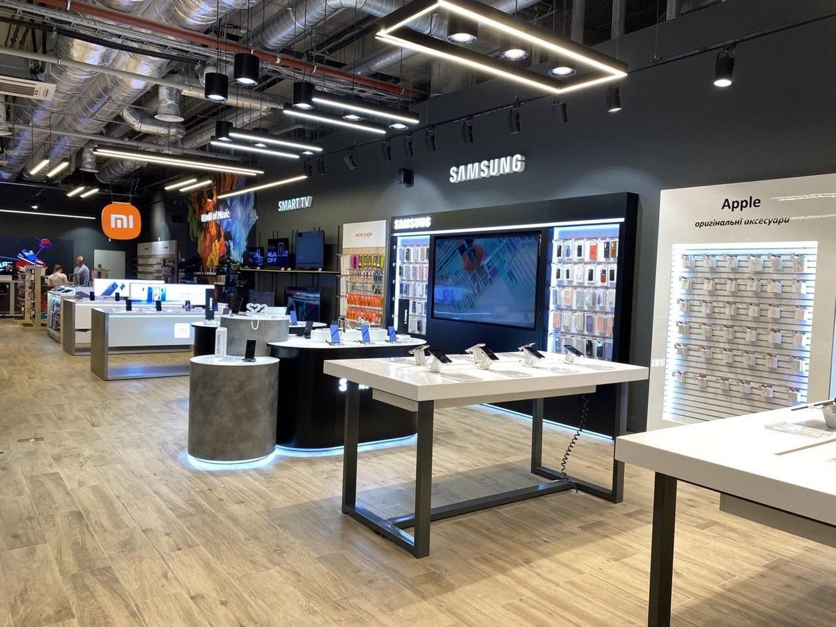 Multi-Brand Display Wall